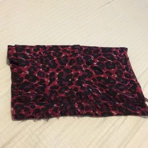 Cheetah print scarf